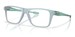 Oakley Bunt OY8026 Eyeglasses Youth Kids Boy's Full Rim Rectangle Shape - Dark Matte Translucent Balsam Opaline-802607