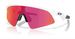 Oakley Resistor-Sweep OJ9015 Sunglasses Youth Kids Shield Style - Polished White/Prizm Field-901503