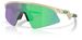 Oakley Resistor-Sweep OJ9015 Sunglasses Youth Kids Shield Style - Desert Tan/Prizm Jade-901507