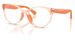 Polo Ralph Lauren PP8554U Eyeglasses Youth Kids Full Rim - Shiny Transparent Pink-6366