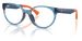 Polo Ralph Lauren PP8554U Eyeglasses Youth Kids Full Rim - Shiny Transparent Blue-6368