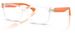 Polo Ralph Lauren PP8555U Eyeglasses Youth Kids Boy's Full Rim Rectangle Shape - Shiny Crystal-5002