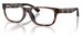 Polo Ralph Lauren PP8555U Eyeglasses Youth Kids Boy's Full Rim Rectangle Shape - Shiny Dark Havana-5177