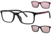 Polo Ralph Lauren PP9506U Eyeglasses Youth Kids Full Rim Square Shape w/Clip On - Matte Black/Brown-594480