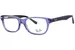Ray Ban RY1555 Eyeglasses Youth Kids Full Rim Square Shape - Transparent Blue-3977