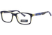 Tony Hawk THK081 Eyeglasses Youth Kids Boy's Full Rim Rectangle Shape - Blue-3