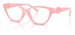 Versace VK3011U Eyeglasses Youth Kids Girl's Full Rim Cat Eye - Pink-5452
