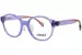 Versace VK3012 Eyeglasses Youth Kids Boy's Full Rim Round Shape - Pale Blue Gradient/Lilac/Orange-5534