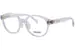 Versace VK3012 Eyeglasses Youth Kids Boy's Full Rim Round Shape - Transparent Crystal-148