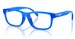 Versace VK3013U Eyeglasses Youth Kids Boy's Full Rim Rectangle Shape - Royal Blue Transparent-5536