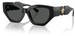 Versace VK4007U Sunglasses Youth Kids Girl's - Black/Dark Grey-GB1/87