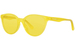 Versace VK4427U Sunglasses Youth Kids Girl's Round Shape - Transparent Fluo Yellow/Yellow Mirror Red-5374C9