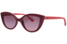 Vogue VJ2003 Sunglasses Youth Kids Girl's Cat Eye - Top Bordeaux/Light Pink Gradient Pink-27768D