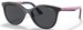 Vogue VJ2013 Sunglasses Youth Kids Butterfly Shape - Black/Dark Grey-W44/87