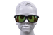 Nano Vista Fangame-SC-3 NAO303 Eyeglasses Youth Kids Full Rim w/Clip-On