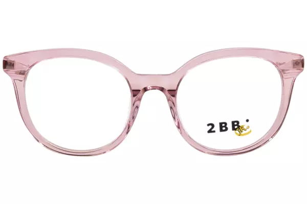  2BB BB Beryl Eyeglasses Youth Kids Girl's Full Rim Round Shape 