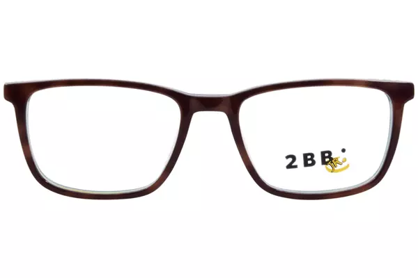  2BB BB Brady Eyeglasses Youth Kids Boy's Full Rim Oval Shape 
