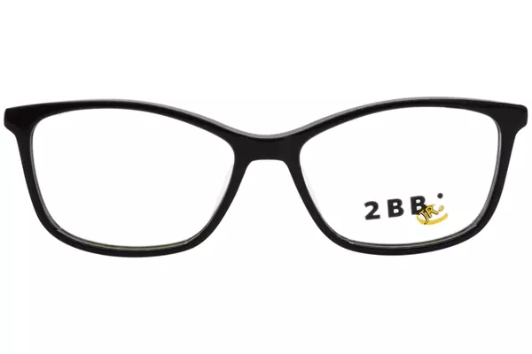  2BB BB Brenda Eyeglasses Youth Kids Girl's Full Rim Rectangle Shape 