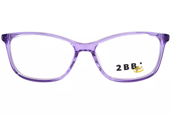 2BB BB Brenda Eyeglasses Youth Kids Girl's Full Rim Rectangle Shape 