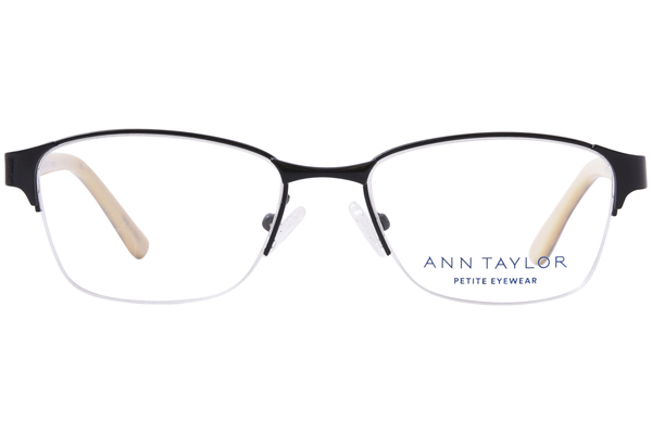  Ann Taylor ATP701 Eyeglasses Women's Petite Semi Rim Rectangle Shape 