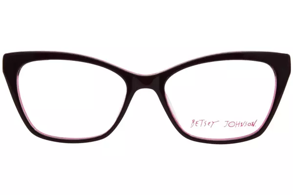  Betsey Johnson 9-To-Thrive Eyeglasses Youth Kids Girl's Full Rim Cat Eye 