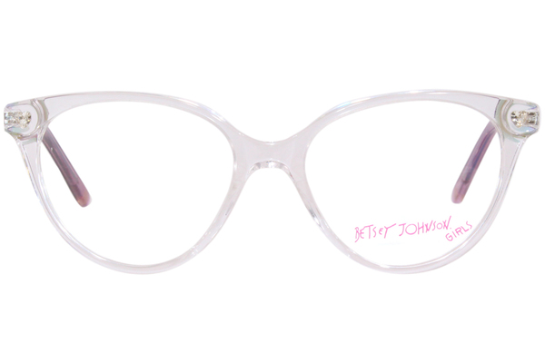  Betsey Johnson Dare-To-Dream Eyeglasses Girl's Full Rim Cat Eye 