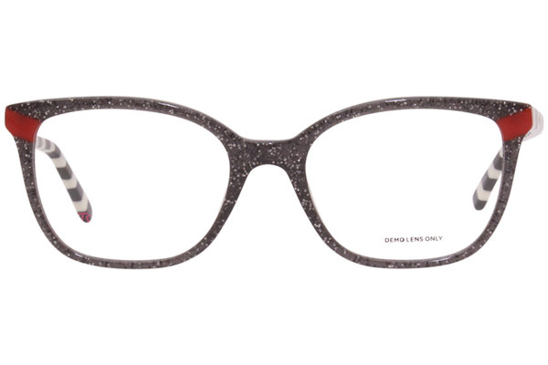  Betsey Johnson Girls Too-Cool Eyeglasses Youth Girl's Square Optical Frame 