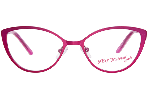  Betsey Johnson Tada Eyeglasses Youth Kids Girl's Full Rim Cat Eye 