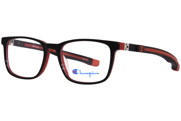  Champion Check Eyeglasses Youth Boy's Full Rim Square Shape 