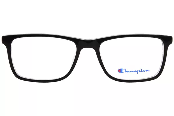  Champion CU Stunt Eyeglasses Youth Kids Boy's Full Rim Rectangle Shape 