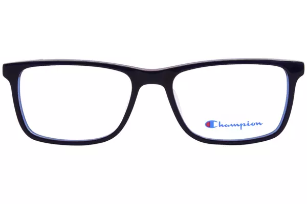  Champion CU Stunt Eyeglasses Youth Kids Boy's Full Rim Rectangle Shape 