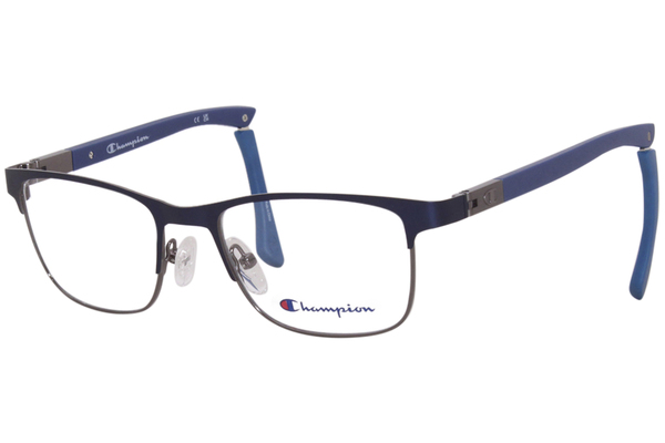  Champion Hattrick Eyeglasses Youth Boy's Full Rim Square Shape Tri-Flex 