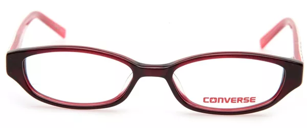  Converse Pick Me Eyeglasses Youth Kids Girl's Full Rim Oval Shape 
