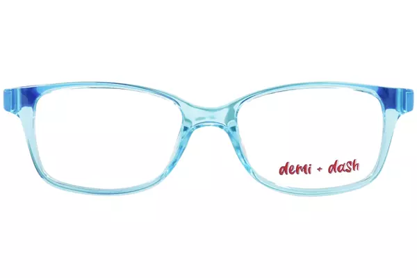  Demi + Dash Arrow Eyeglasses Youth Kids Full Rim Rectangle Shape 