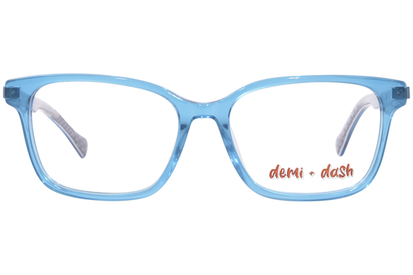  Demi + Dash Haven Eyeglasses Youth Kids Girl's Full Rim Square Shape 