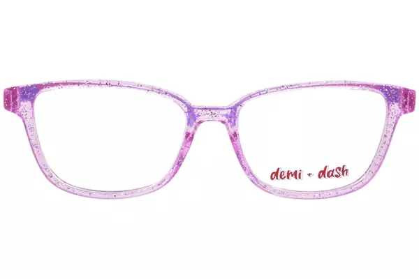  Demi + Dash Nova Eyeglasses Youth Kids Girl's Full Rim Cat Eye 