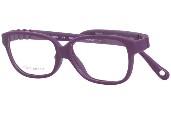  Dilli Dalli Choco-Chip Eyeglasses Frame Youth Full Rim Rectangular 