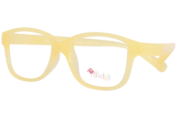 Dilli Dalli Truffles Eyeglasses Youth Full Rim Rectangle Shape 