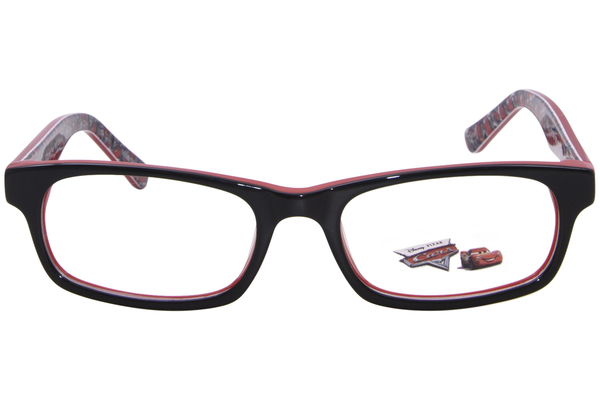  Disney Cars CAE2 Eyeglasses Youth Kids Boy's Full Rim Rectangle Shape 