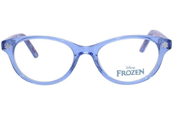  Disney Frozen FZE901 Eyeglasses Youth Kids Girl's Full Rim Cat Eye 