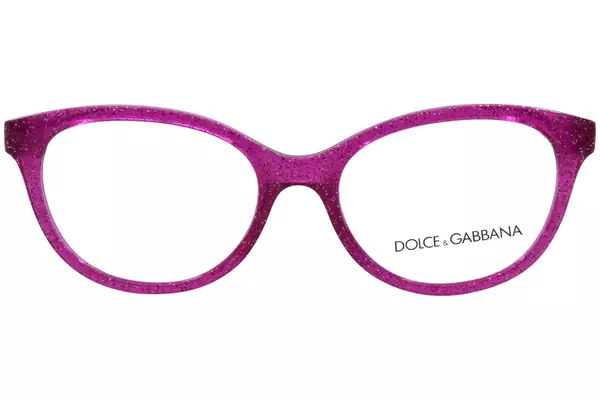  Dolce & Gabbana DX-5096 Eyeglasses Youth Kids Girl's Full Rim Butterfly Shape 