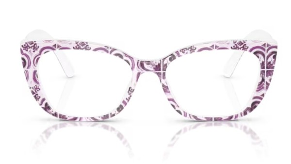  Dolce & Gabbana DX3357 Eyeglasses Youth Girl's Full Rim Oval Shape 