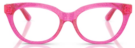  Dolce & Gabbana DX5005U Eyeglasses Youth Kids Girl's Full Rim Butterfly Shape 