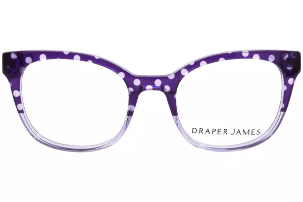  Draper James DJ1024 Eyeglasses Youth Kids Girl's Full Rim Rectangle Shape 