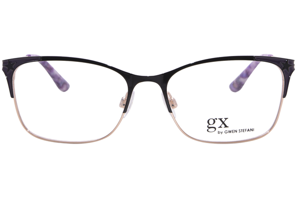  GX By Gwen Stefani GX843 Eyeglasses Youth Kids Girl's Full Rim Rectangle Shape 
