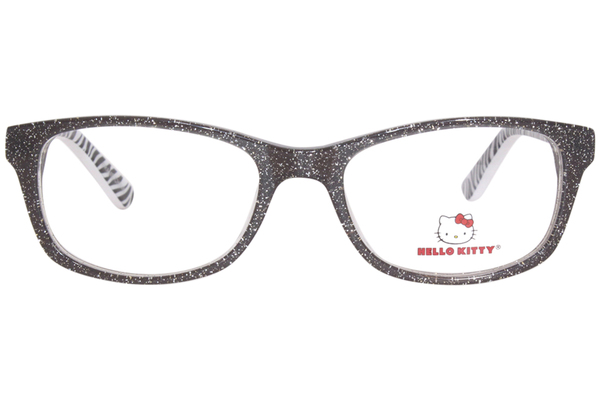  Hello Kitty HK/352-1 Eyeglasses Youth Girl's Full Rim Rectangle Shape 