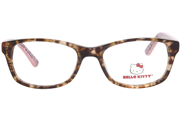  Hello Kitty HK/352-1 Eyeglasses Youth Girl's Full Rim Rectangle Shape 