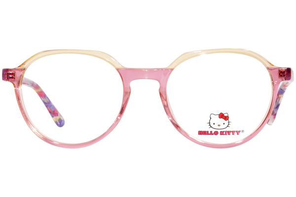  Hello Kitty HK-366 Eyeglasses Youth Girl's Full Rim Oval Shape 