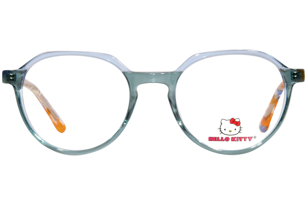  Hello Kitty HK-366 Eyeglasses Youth Girl's Full Rim Oval Shape 