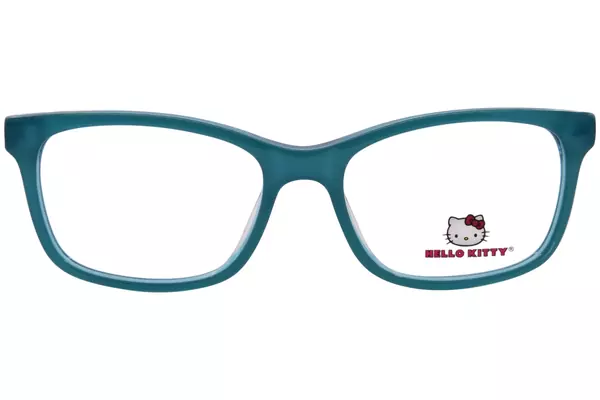  Hello Kitty HK294 Eyeglasses Youth Kids Full Rim Rectangle Shape 